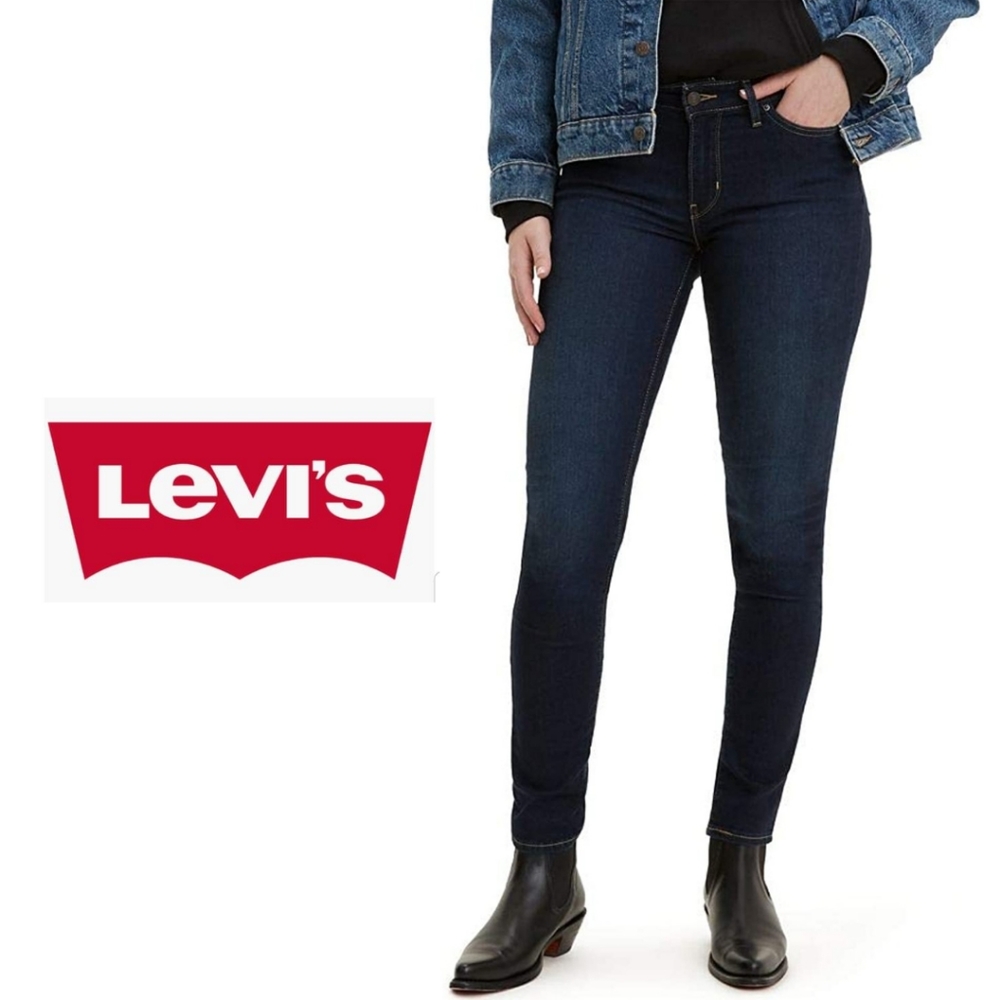 Levi's 711 Dark Wash Skinny Jeans Size 30